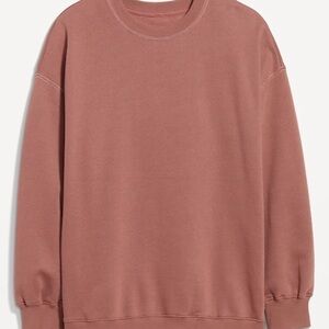 NWT OLD NAVY SoComfy Oversized Tunic Sweatshirt Color WARM TAUPE